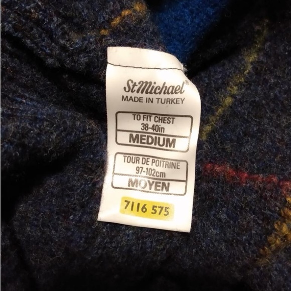 St. Michael Men’s Sweater - Picture 2 of 5